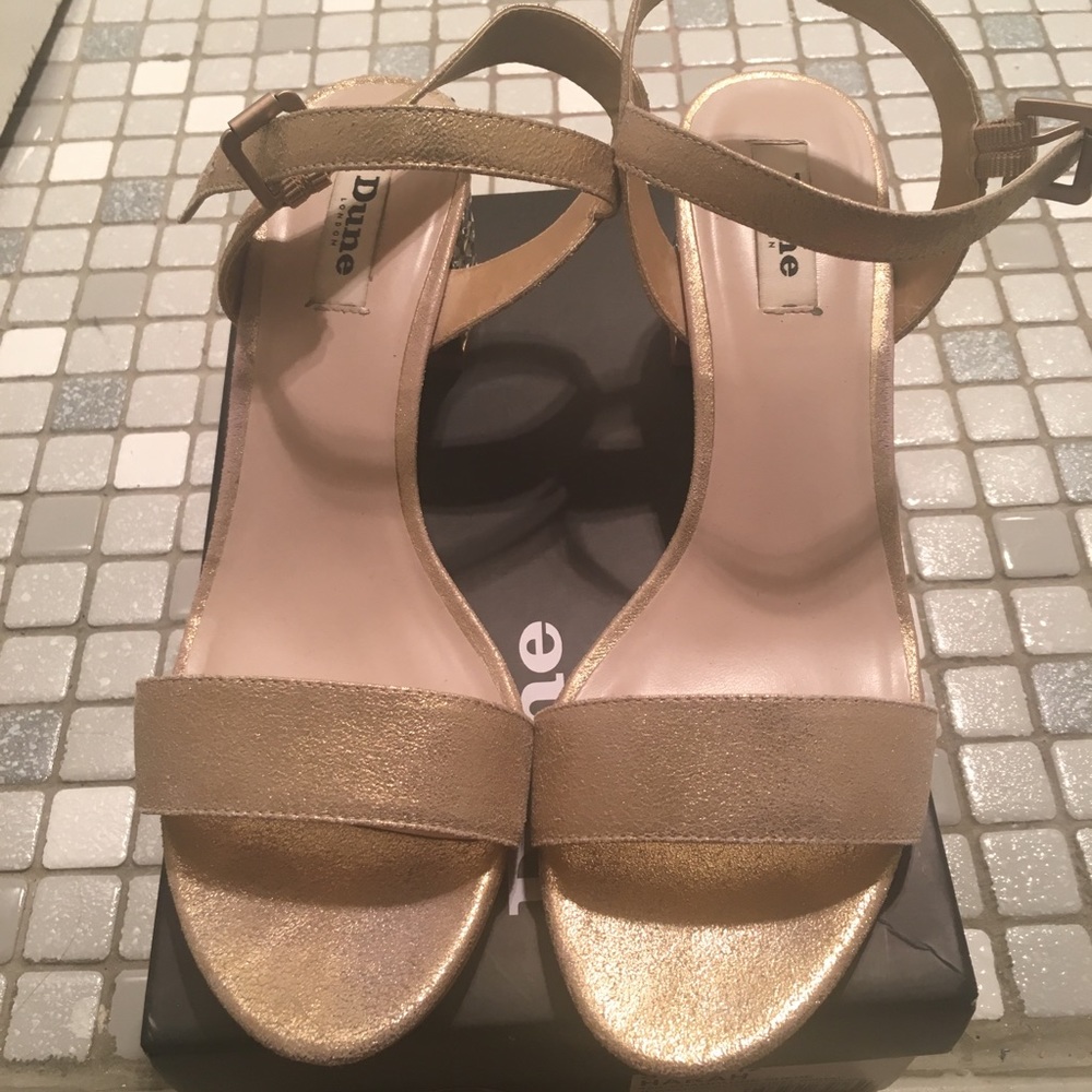 Dune London Harah Heels Worn once!! Original box!